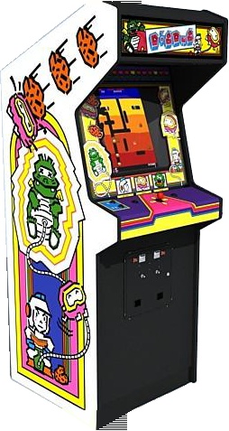 Dig Dug Coin-Op Machine Image