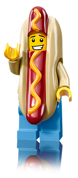 Lego Hot Dog Minifigure Image